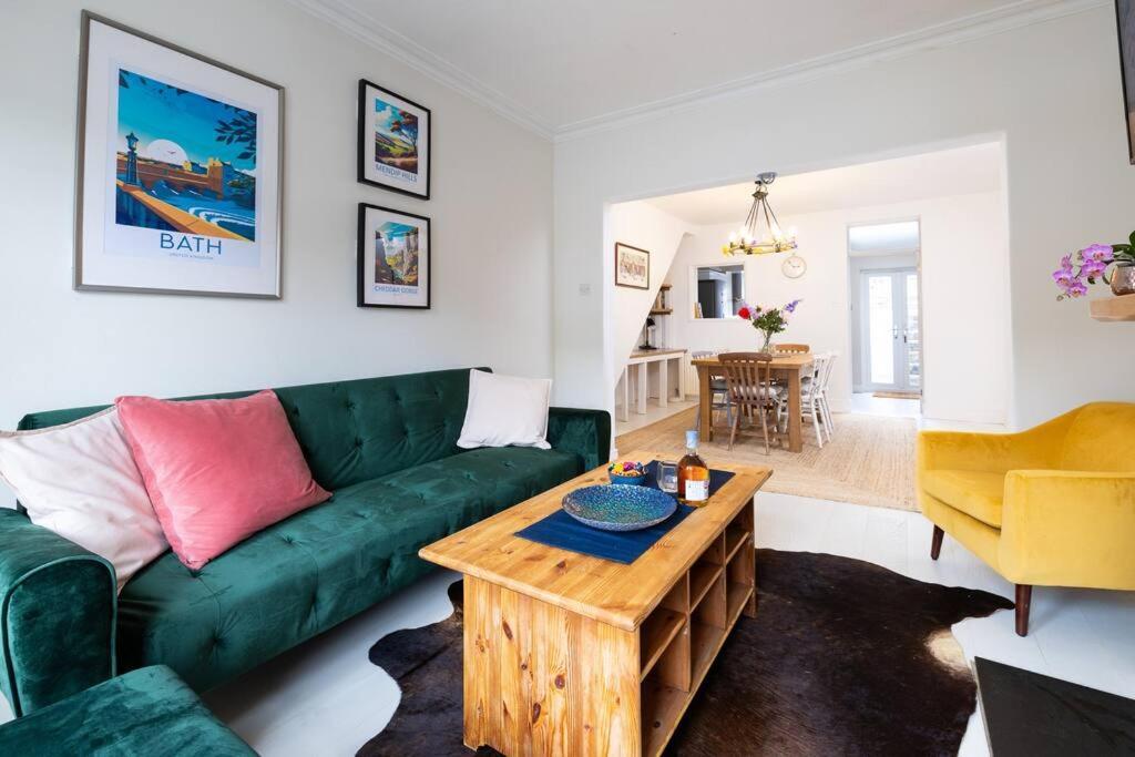 Pure B - Welcoming Bath City 3 Bed House Free Parking & Wifi エクステリア 写真